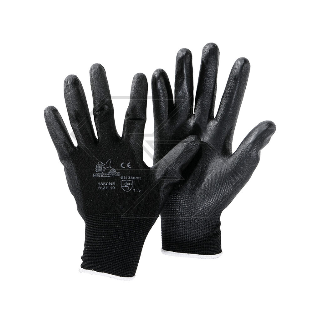 Polyurethane Coated Work Glove - Size Xl