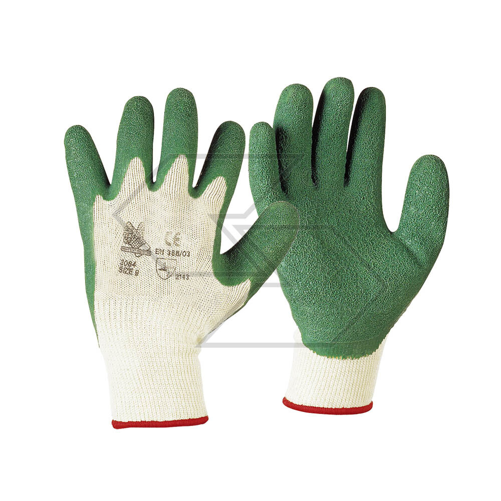 Work Glove Supported Latex Coated Cotton - Size L Work Glove Supported Latex Coated Cotton - Size L