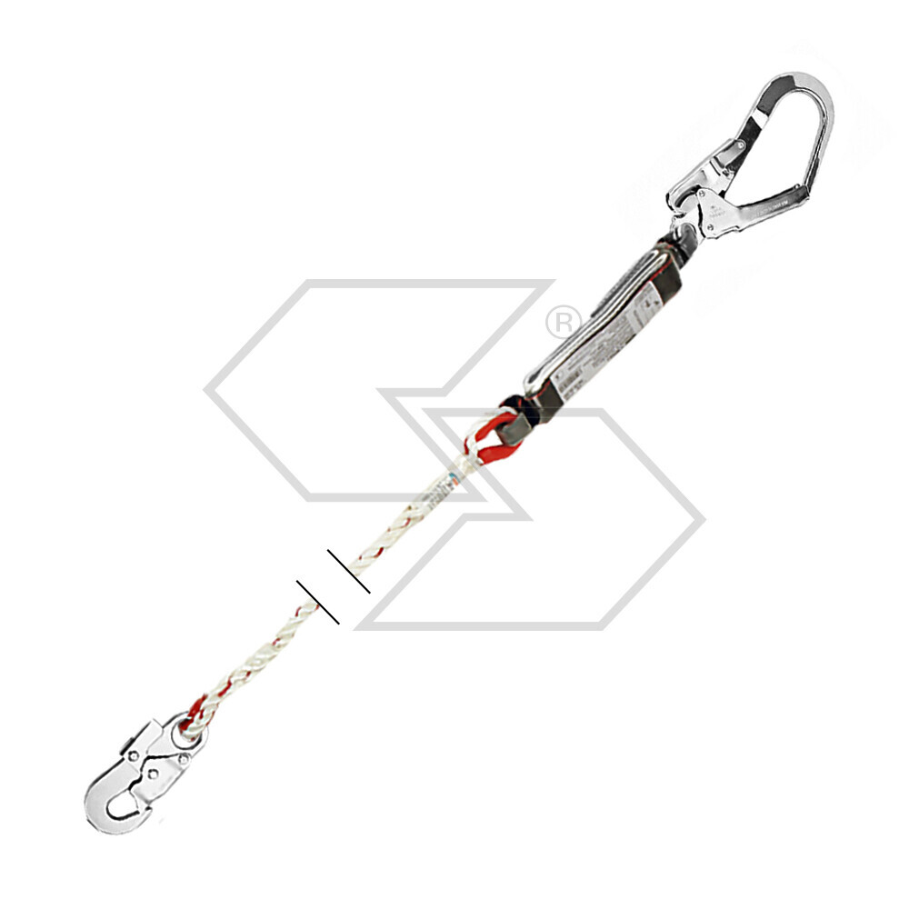 Lanyard With Energy Absorber