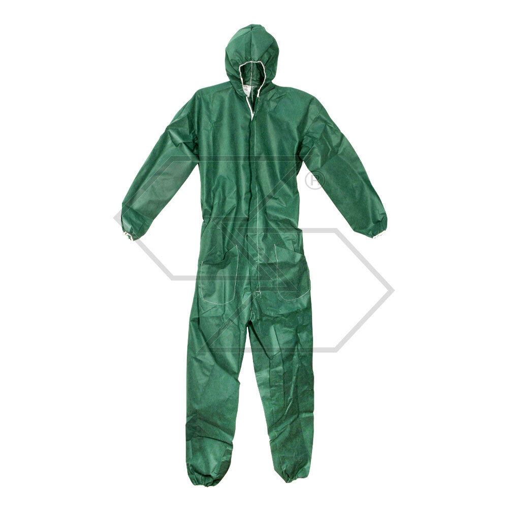 Disposable Polypropylene Suit - Size L Disposable Polypropylene Suit - Size L