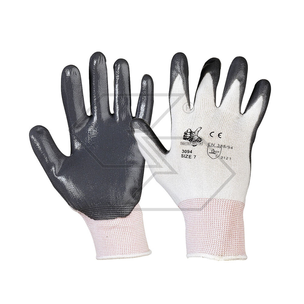 Nitrile Coated Work Glove - Size L