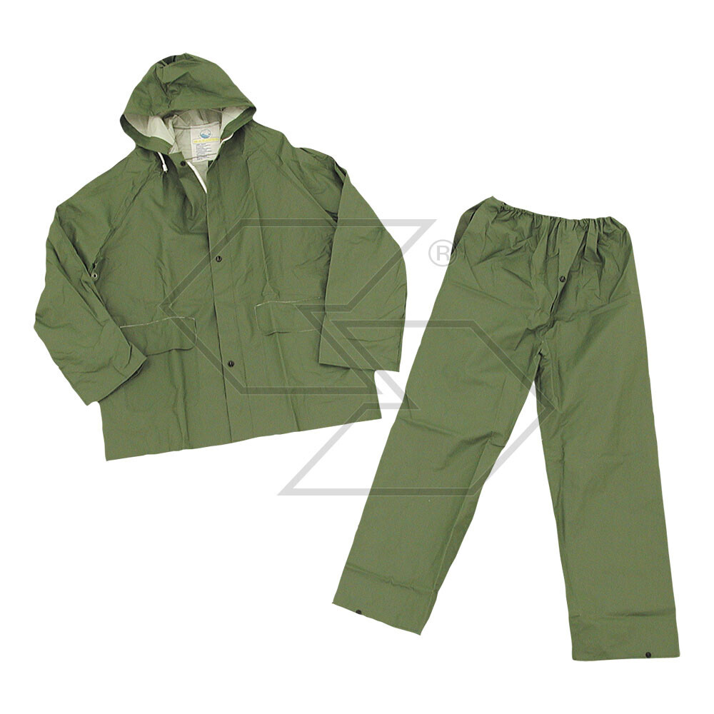 Green Waterproof Suit - Size L Green Waterproof Suit - Size L