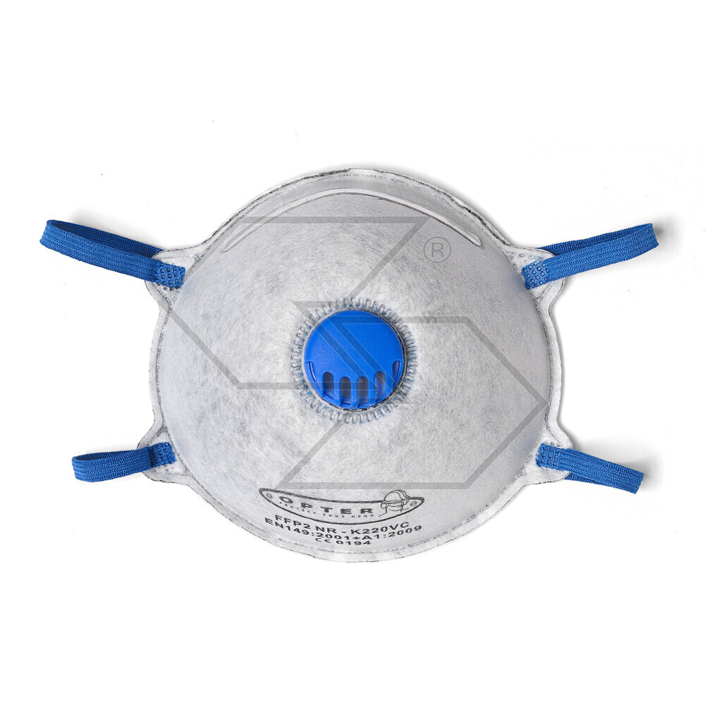 FFP2 Filtering Facepiece With Activated Carbon And Valve