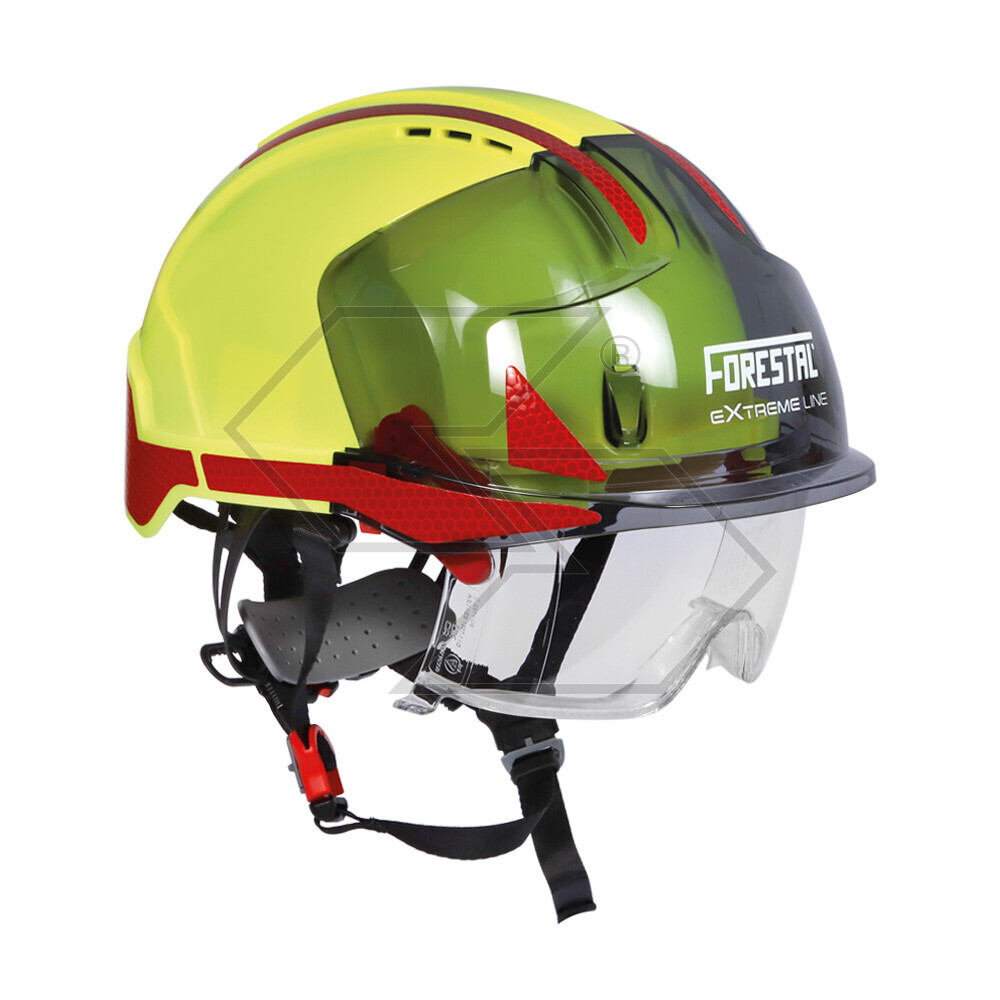 ELMETTO FORESTAL EXTREME GIALLO HI-VIS. ELMETTO FORESTAL EXTREME GIALLO HI-VIS.