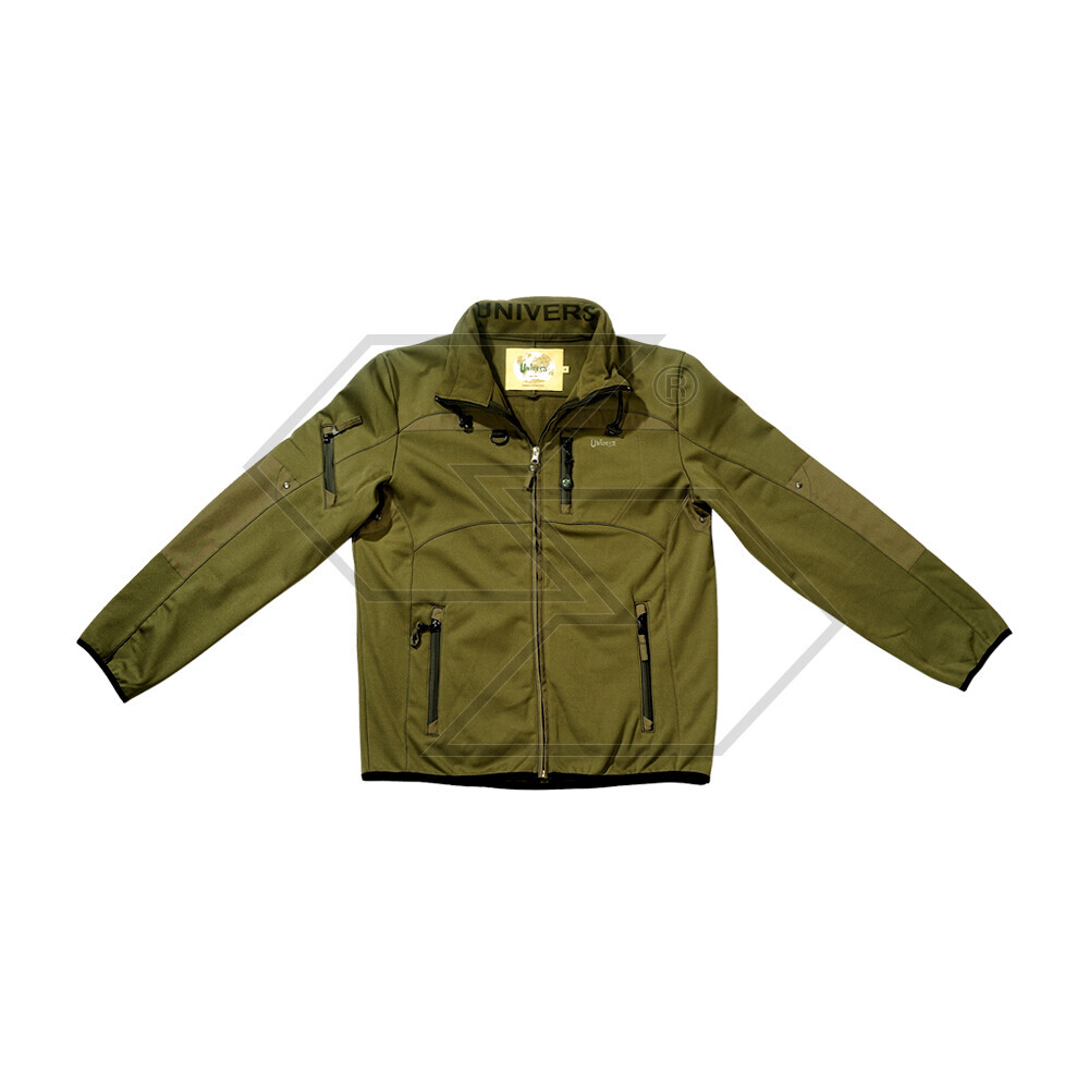 Green Cot.softshell Cardigan Tg.l Green Cot.softshell Cardigan Tg.l
