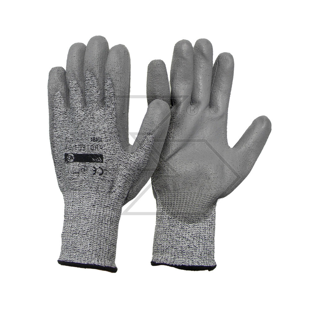 Guanto da lavoro spalmato poliuretano Palmo PU antiataglio Taglia 10-M Guanto da lavoro spalmato poliuretano Palmo PU antiataglio Taglia 10-M