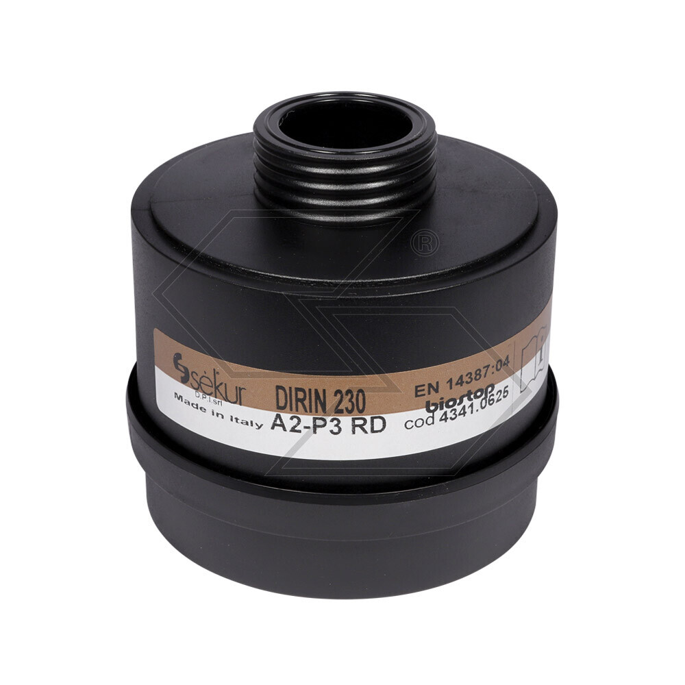 Dirin 230 A2-p3 Rd Biostop Filter - Dust - Fumes - Mists