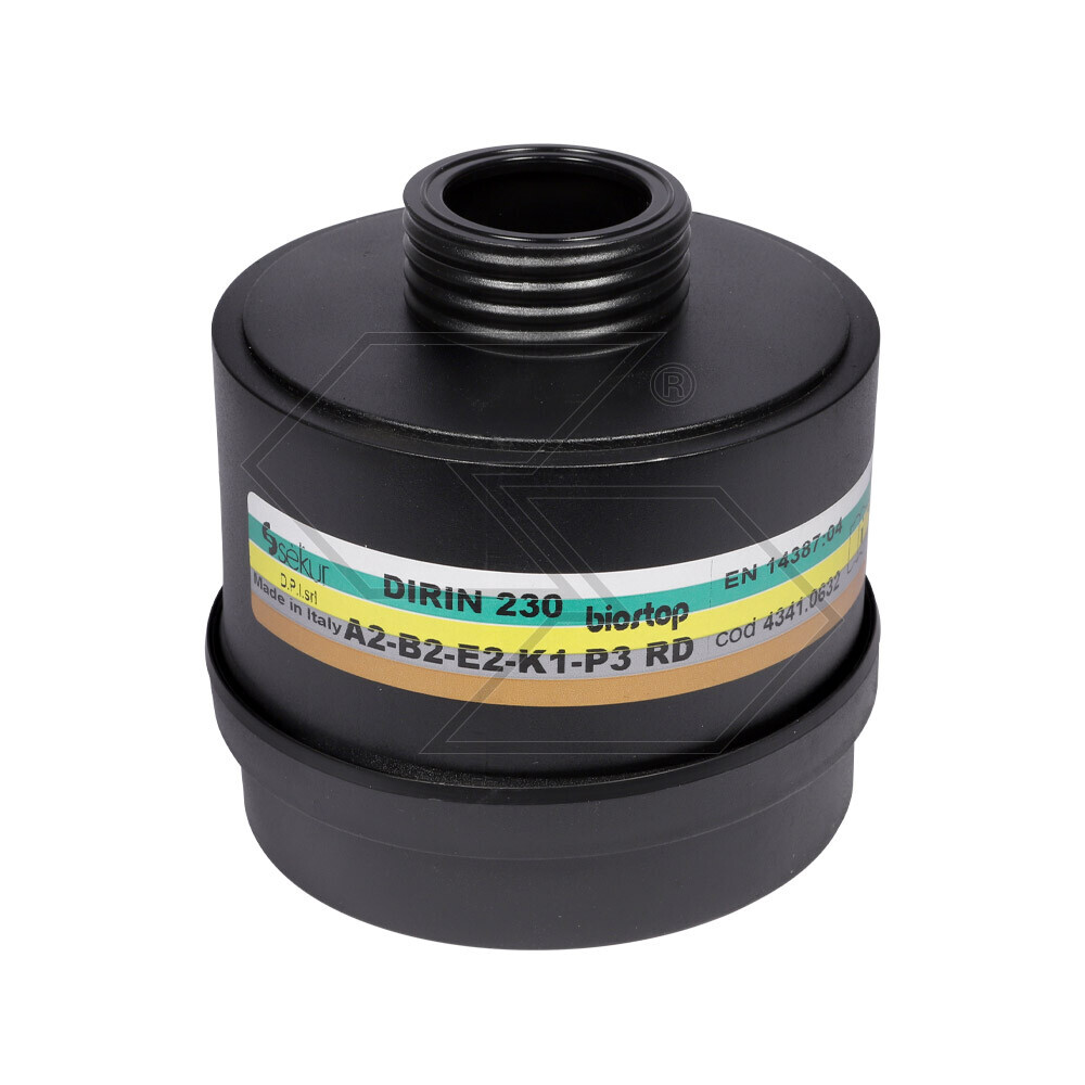 Dirin 230 A2-b2-e2-k1-p3 Multi-purpose Combined Biostop Filter
