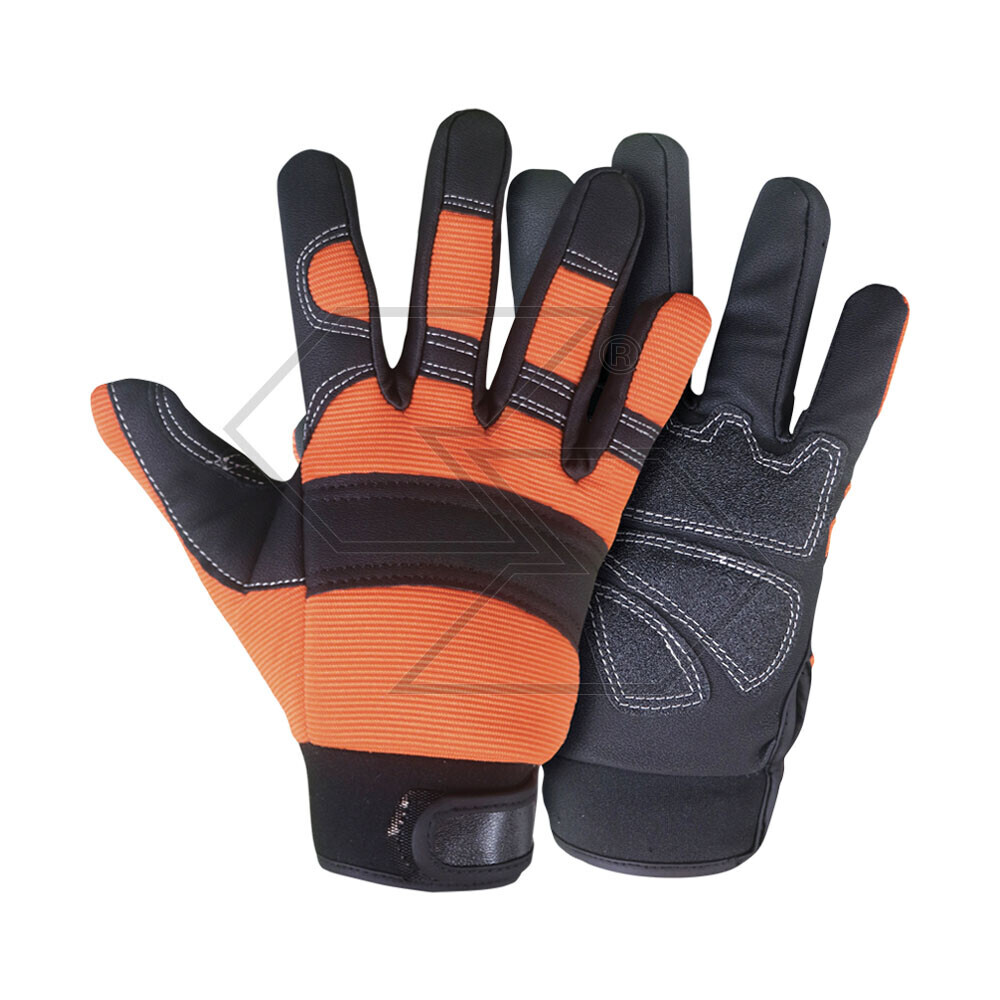 Guanto antitaglio per motosega con velcro -  sinistro - Classe 2 (24 m/s) - taglia 10