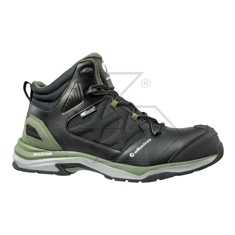 Scarpa antinfortunistica Albatros S3 ESD Ultratrail olive CTX mid - Taglia 40 Scarpa antinfortunistica Albatros S3 ESD Ultratrail olive CTX mid - Taglia 40