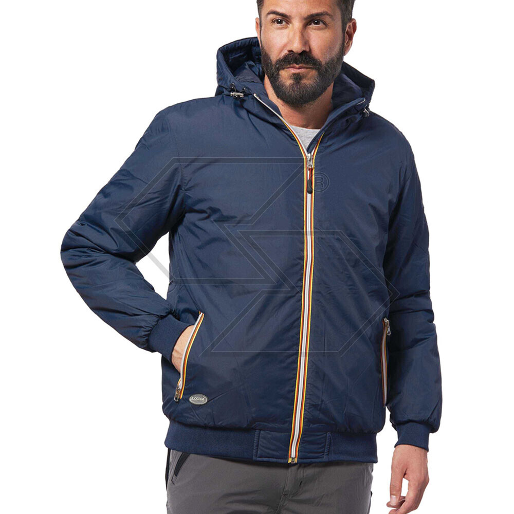 Giubbino imbottito blu Logica tg. XXL Giubbino imbottito blu Logica tg. XXL