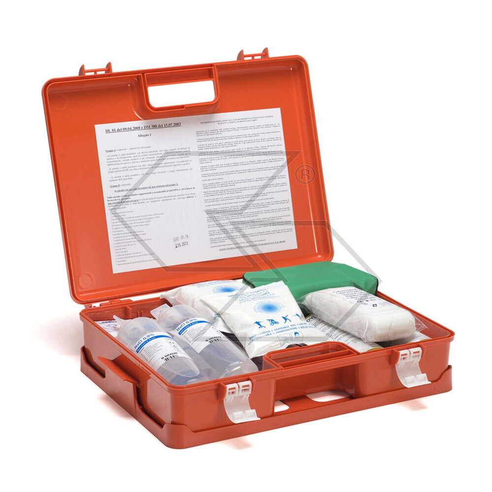 Valigetta pronto soccorso con supporto a muro Valigetta pronto soccorso con supporto a muro