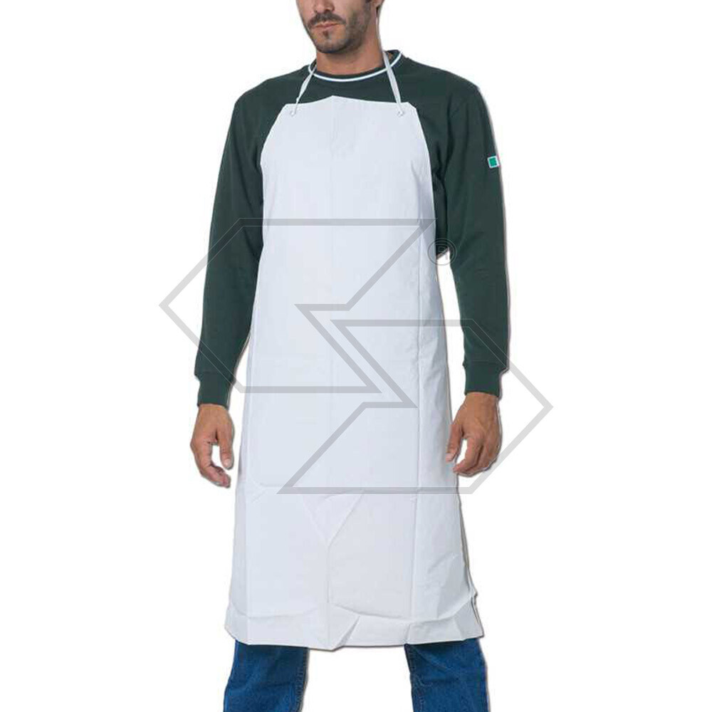 Grembiule da lavoro bianco