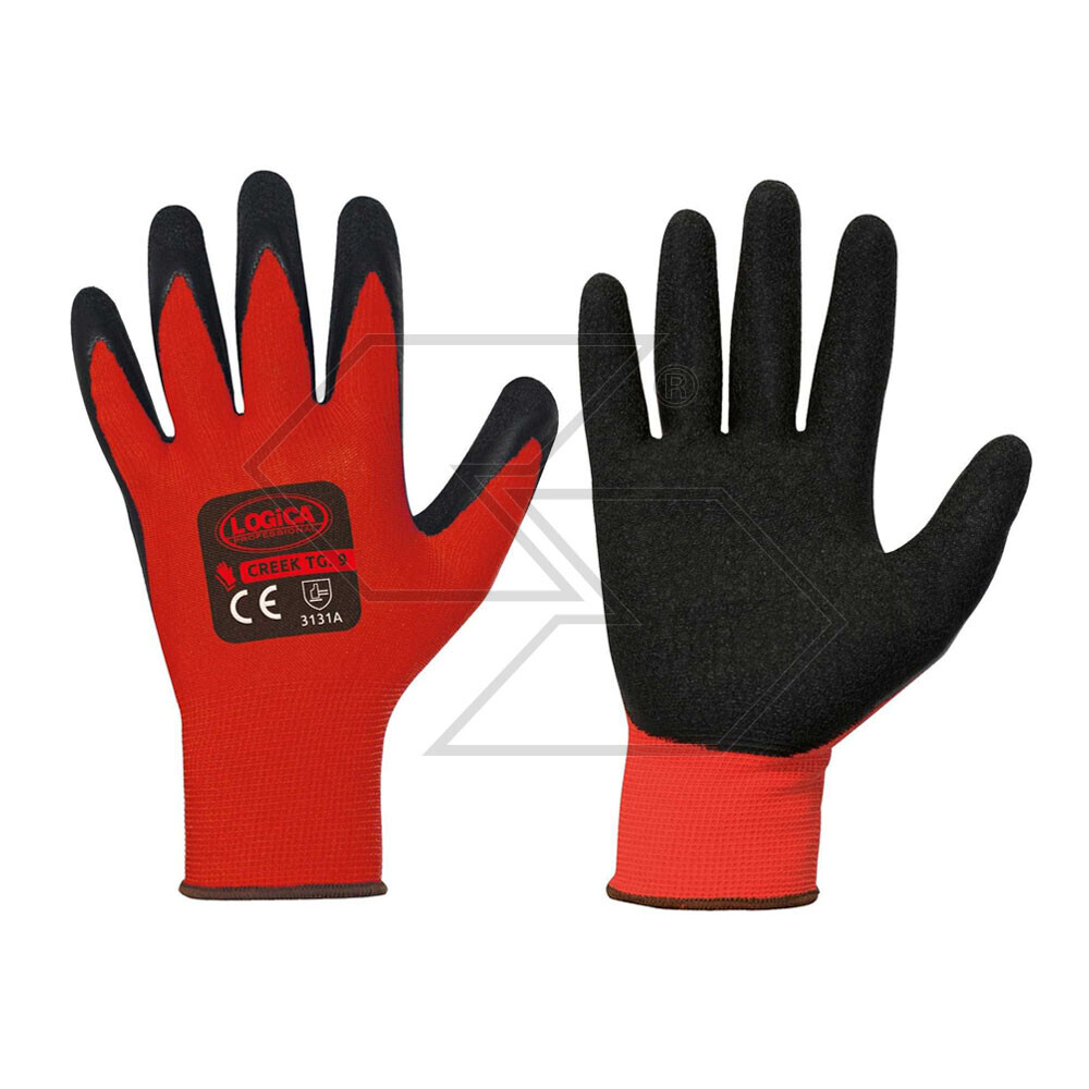 Guanto da lavoro in schiuma di lattice tg. 