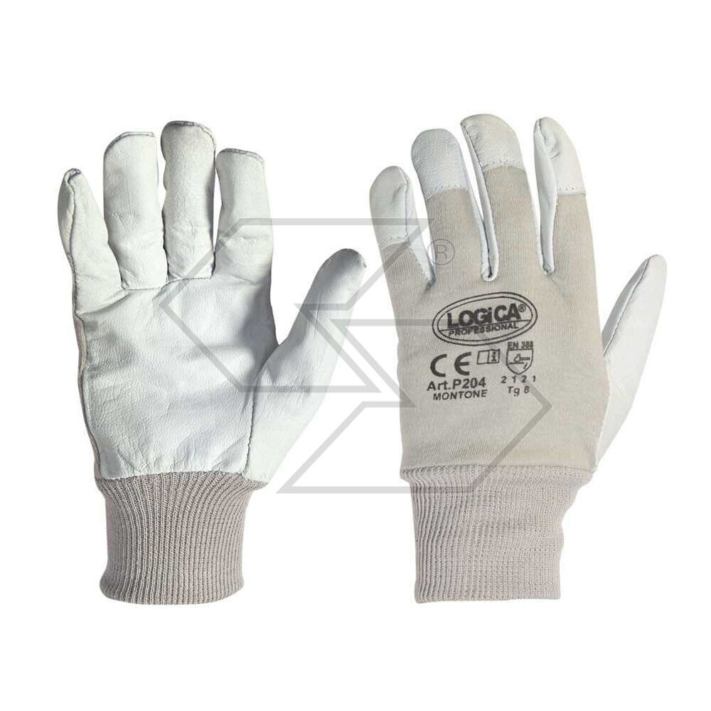 Guanto da lavoro in pelle fiore di capretto tg. 9 - L Guanto da lavoro in pelle fiore di capretto tg. 9 - L