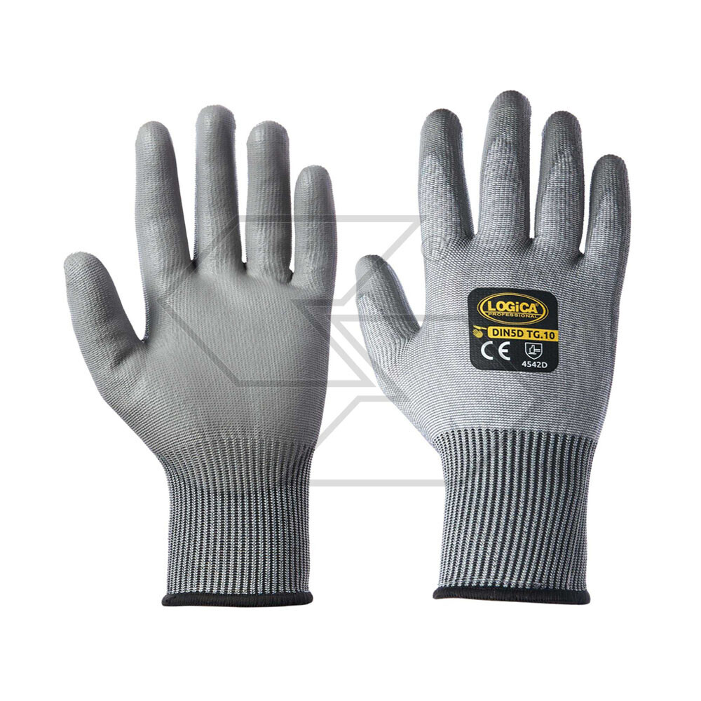Guanto da lavoro spalmato poliuretano Palmo PU antitaglio tg. 11 - XL Guanto da lavoro spalmato poliuretano Palmo PU antitaglio tg. 11 - XL