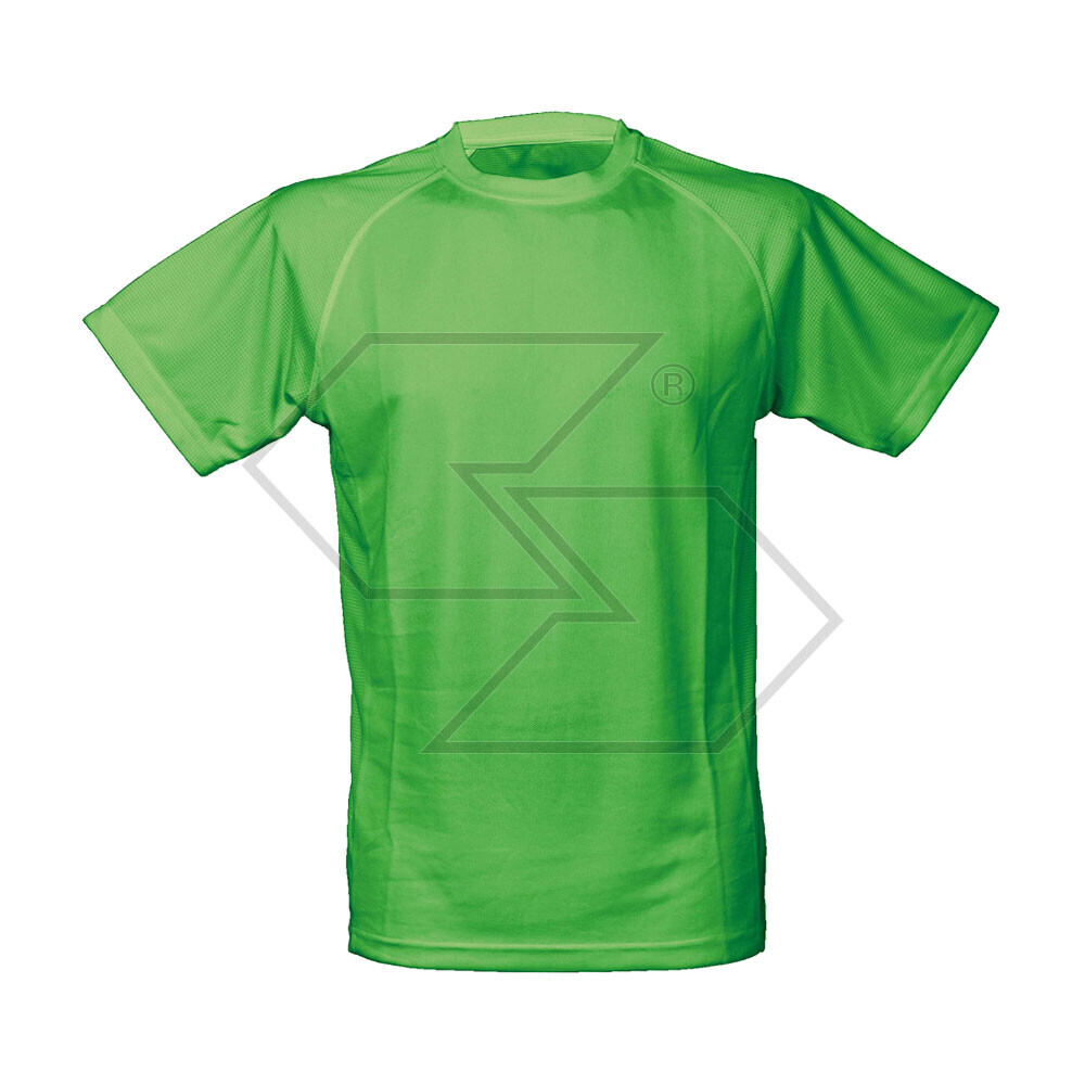 T-shirt tecnico sportiva Quickdry verde Logica tg. M