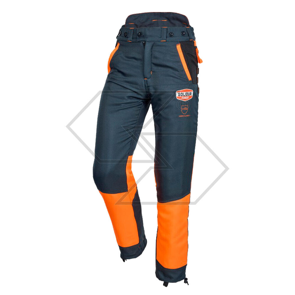 Pantalone antitaglio per motosega Classe 2 - Modello Basic tg. M Solidur Pantalone antitaglio per motosega Classe 2 - Modello Basic tg. M Solidur