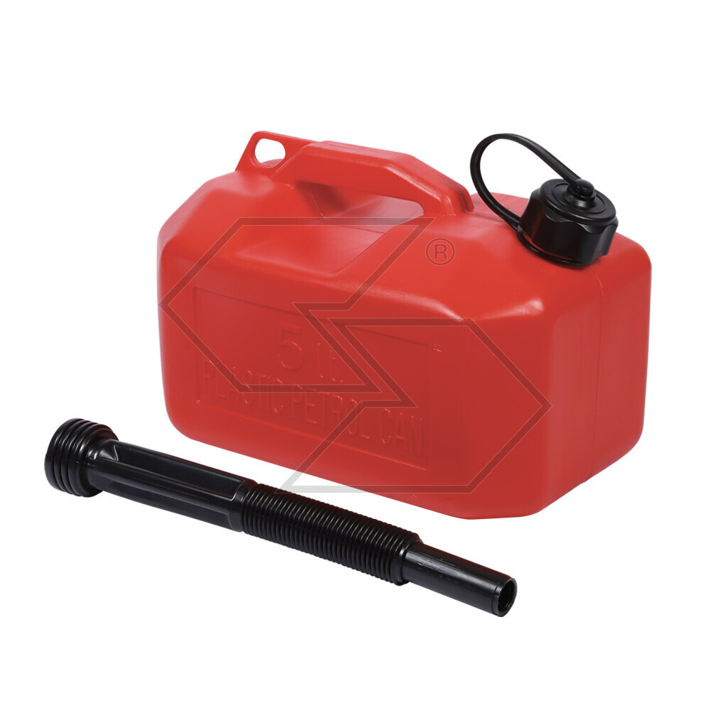 Tanica da 5 litri per carburante in polietilene rinforzato Professionale Tanica da 5 litri per carburante in polietilene rinforzato Professionale
