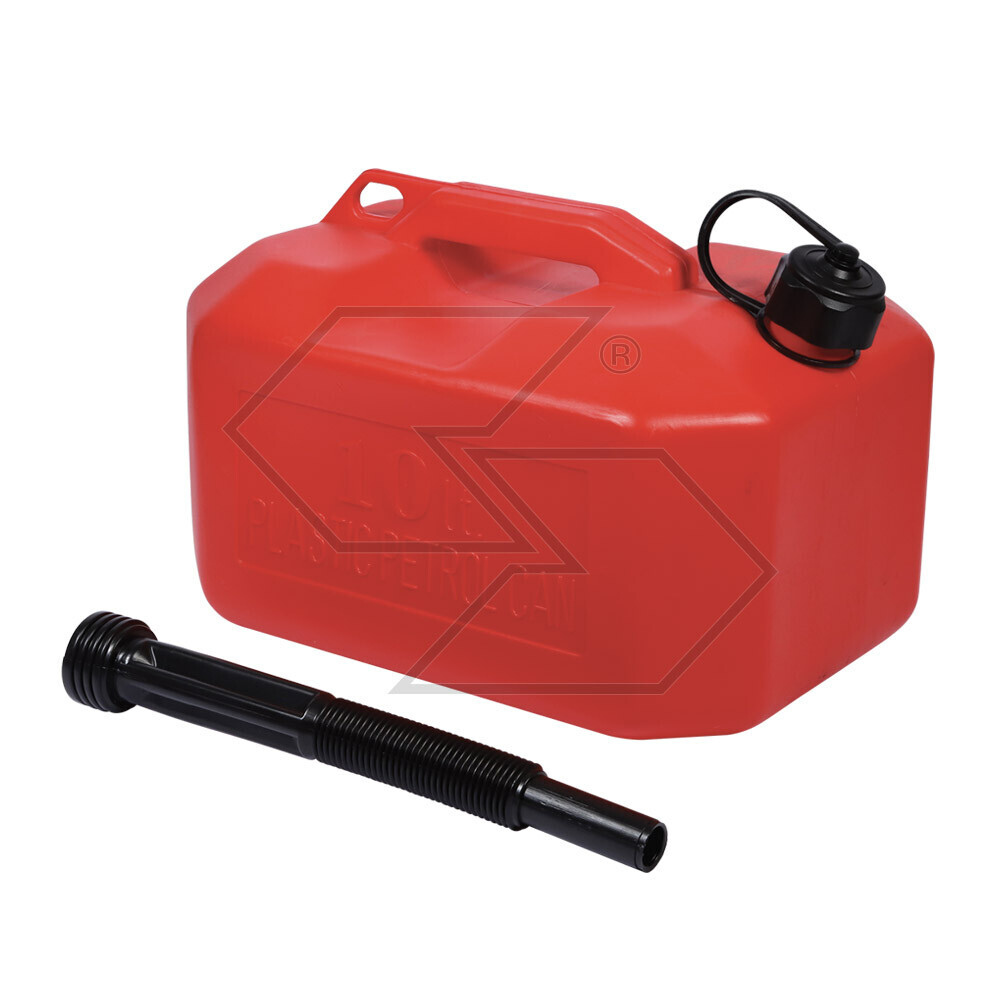 Tanica da 10 litri per carburante in polietilene rinforzato Professionale Tanica da 10 litri per carburante in polietilene rinforzato Professionale