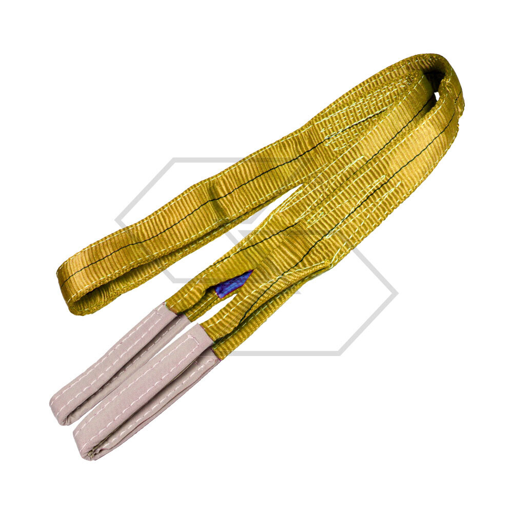 Flat Sling In Polyester With 2 M X 90 Mm Slots