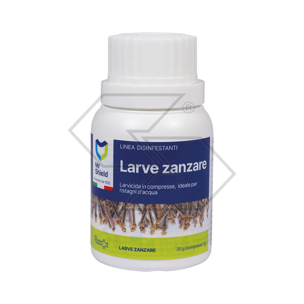 MR SHIELD LARVICIDA PER ZANZARE 20 COMPRESSE MR SHIELD LARVICIDA PER ZANZARE 20 COMPRESSE