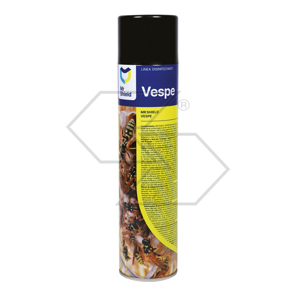 Mr Shield Aeresol Insetticida spray 600 ml per vespe Mr Shield Aeresol Insetticida spray 600 ml per vespe