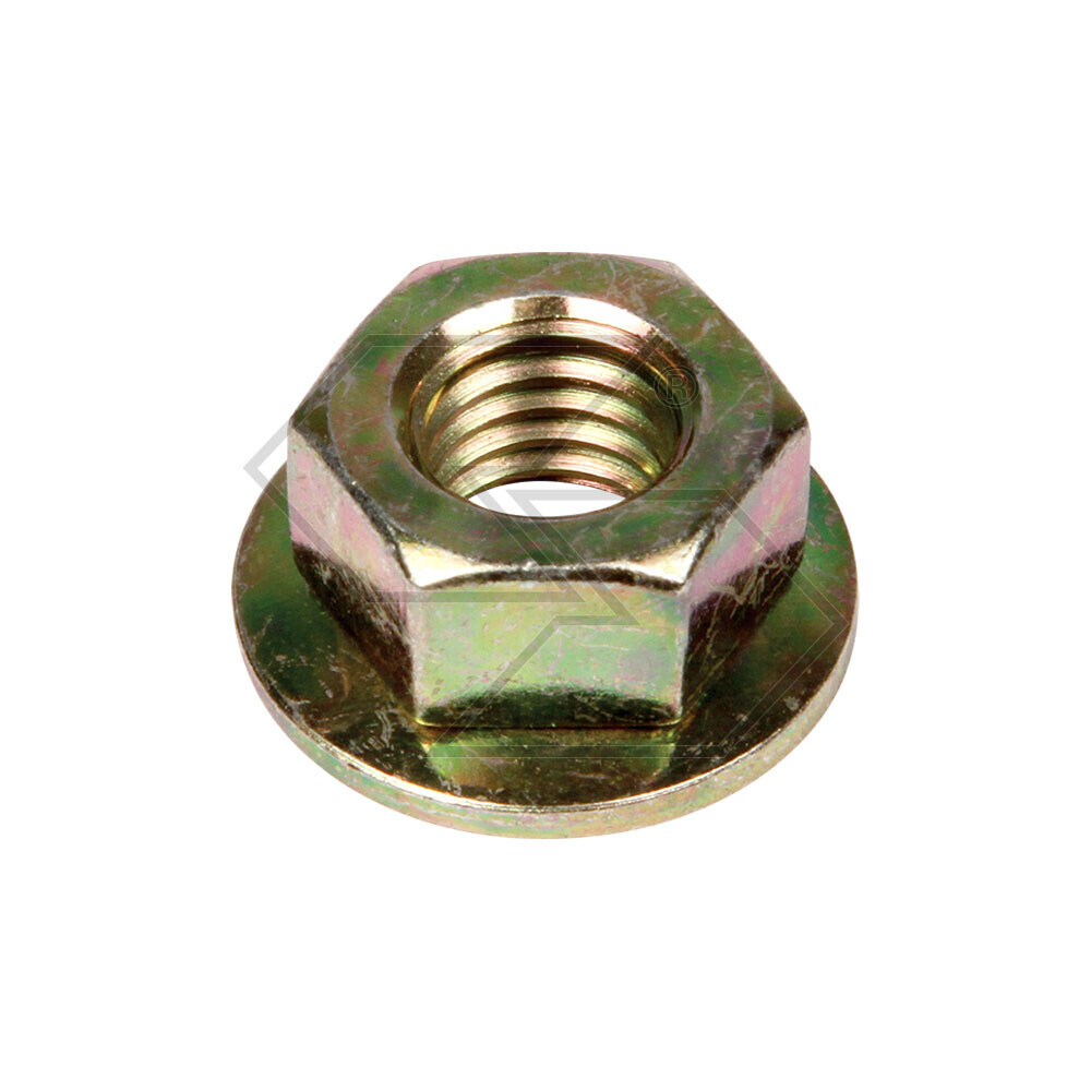 Nut M8x1,25-sx-galvanized Washer Nut M8x1,25-sx-galvanized Washer