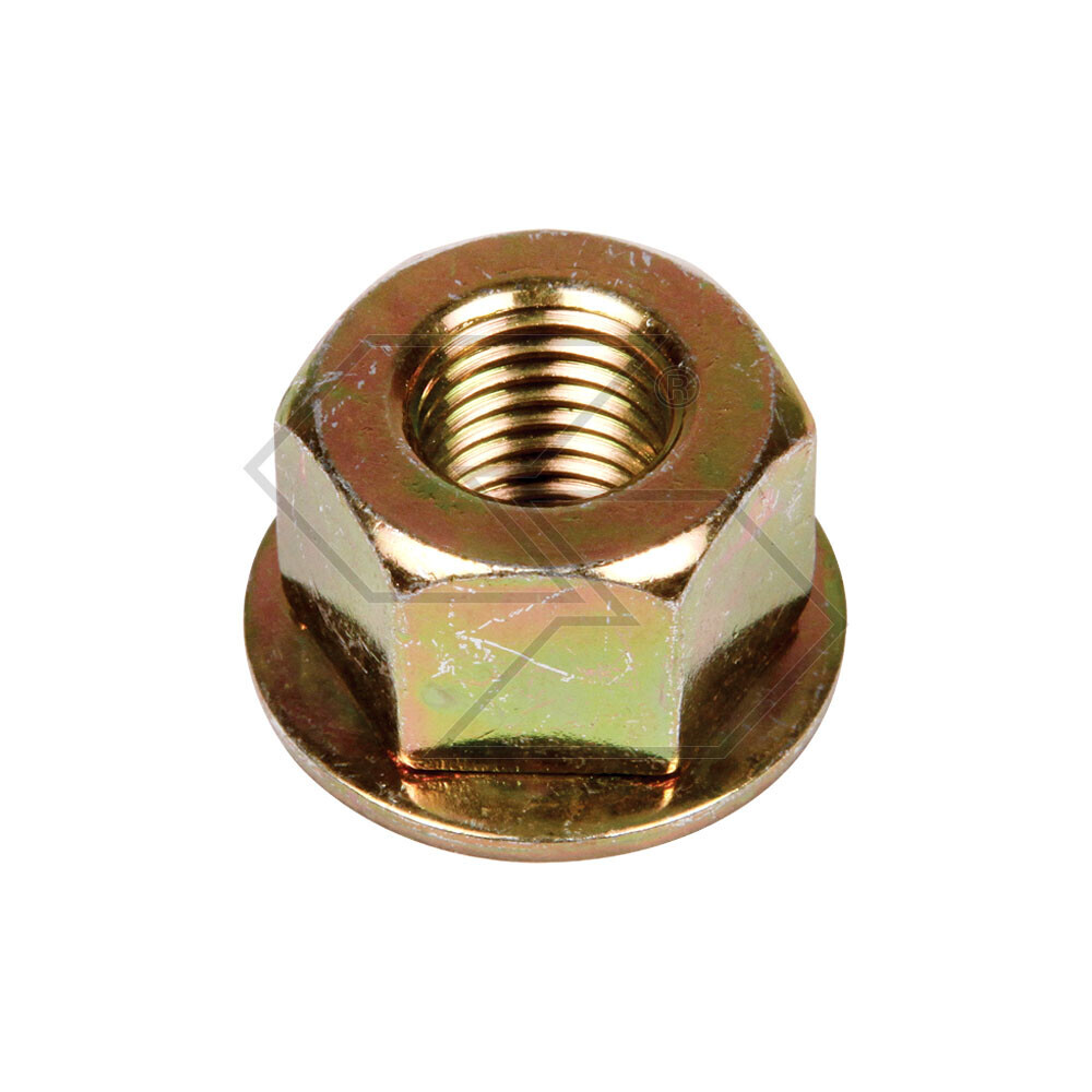 Nut M10x1,25-left Zinc-plated Washer