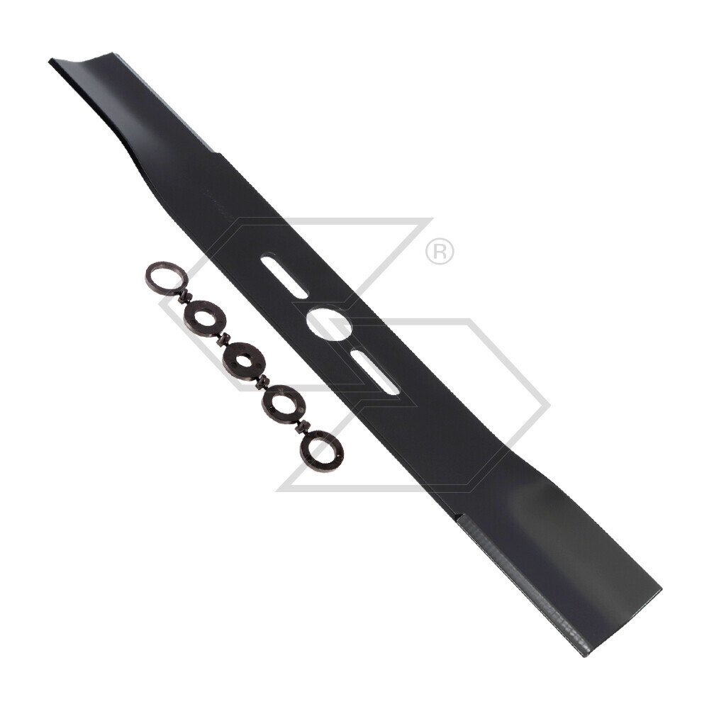 Lama rasaerba universale piatta 480-25,4-4-51 con adattatori