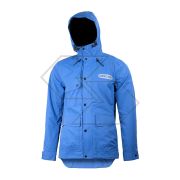 Blue Waterproof Jacket With Hood Oregon - Size M