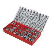 Display With Assorted Hydraulic Grease Nipples