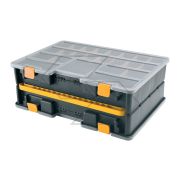 Double Case With 23 + 23 Mobile Compartments