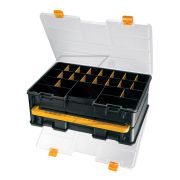 Double Case With 23 + 23 Mobile Compartments