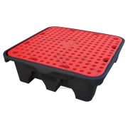 Vasca di contenimento per fusti ed IBC - 450 litri (4 fusti) Vasca di contenimento per fusti ed IBC - 450 litri (4 fusti)