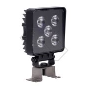 Faro lavoro 5 led doppia luce 12W quadro