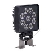 Faro lavoro 9 led doppia luce 22W quadro Faro lavoro 9 led doppia luce 22W quadro