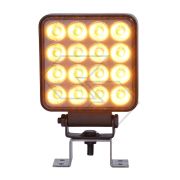 Faro lavoro 16 led doppia luce 35W quadro