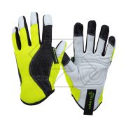 AT1550 - Guanti antitaglio da motosega XT - Classe 0 (16 ms) - Nero-Lime - Taglia 10