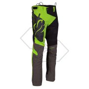 AT4185 LI/BK - Pantalone tecnico Arborflex Skins Pro - Nero-Lime - Taglia M (Regular)
