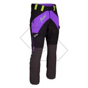 AT4010 PU (F) - Pantalone antitaglio Breatheflex Ladies Classe 1 (20 ms) - Viola - Taglia XS (Regular)