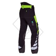 AT4020 LI/BK - Pantalone antitaglio Breatheflex Classe 2 - Lime/Nero