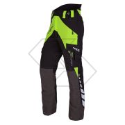 AT4020 LI/BK - Pantalone antitaglio Breatheflex Classe 2 - Lime/Nero