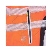 ATHV4400 OR - Giacca impermeabile Breathedry - Arancione Hi-Vis - Taglia M