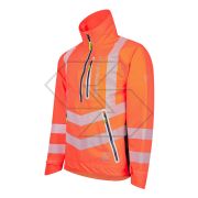 ATHV4400 OR - Giacca impermeabile Breathedry - Arancione Hi-Vis - Taglia M