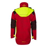 AT4480 RE/YE - Giacca impermeabile full-zip Breathedry HD - Rosso-Giallo - Taglia M