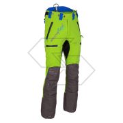 AT4060 LI - Pantalone antitaglio Breatheflex Pro Classe 1 (20 ms) - Lime - Taglia L (Regular)