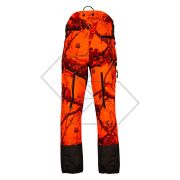 AT4060 OR Realtree - Pantalone antitaglio Breatheflex Pro Realtree Classe 1 (20 ms) - Arancione - Taglia 2XL (Regular)
