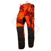 AT4060 OR Realtree - Pantalone antitaglio Breatheflex Pro Realtree Classe 1 (20 ms) - Arancione - Taglia 2XL (Regular)