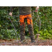 AT4060 OR Realtree - Pantalone antitaglio Breatheflex Pro Realtree Classe 1 (20 ms) - Arancione - Taglia 2XL (Regular)